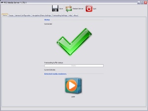 PS3 Media Server - Main Screen